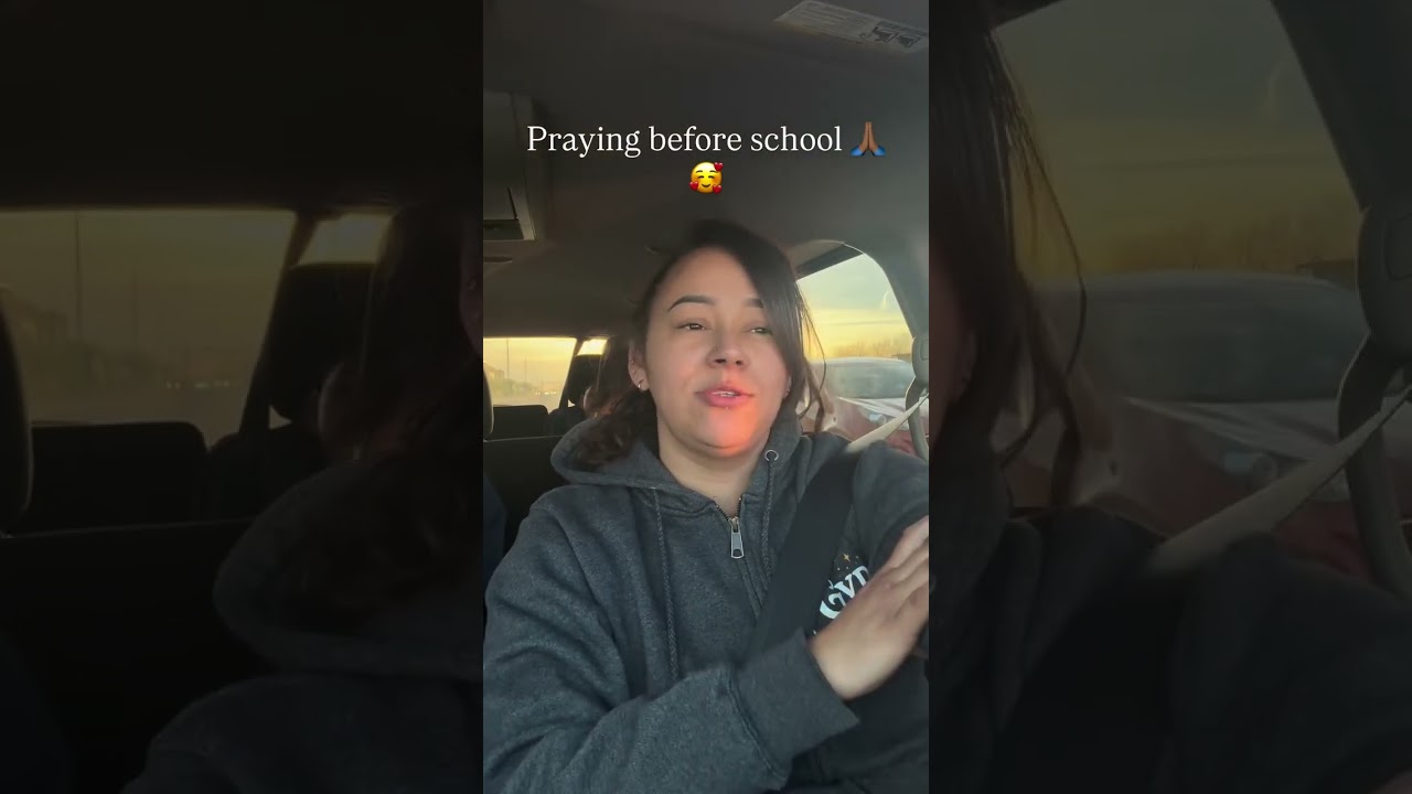 Praying before school