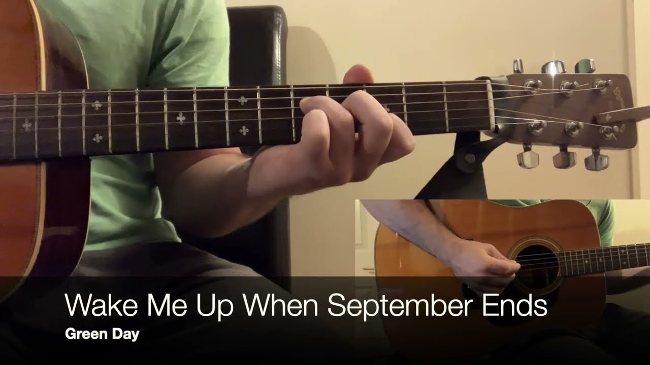Wake Me Up When September Ends - Green Day  (Guitar Cover/ Tutorial)