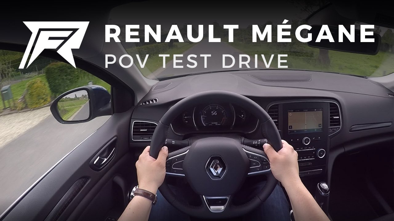 2017 Renault Mégane TCe 100 - POV Test Drive (no talking, pure driving)