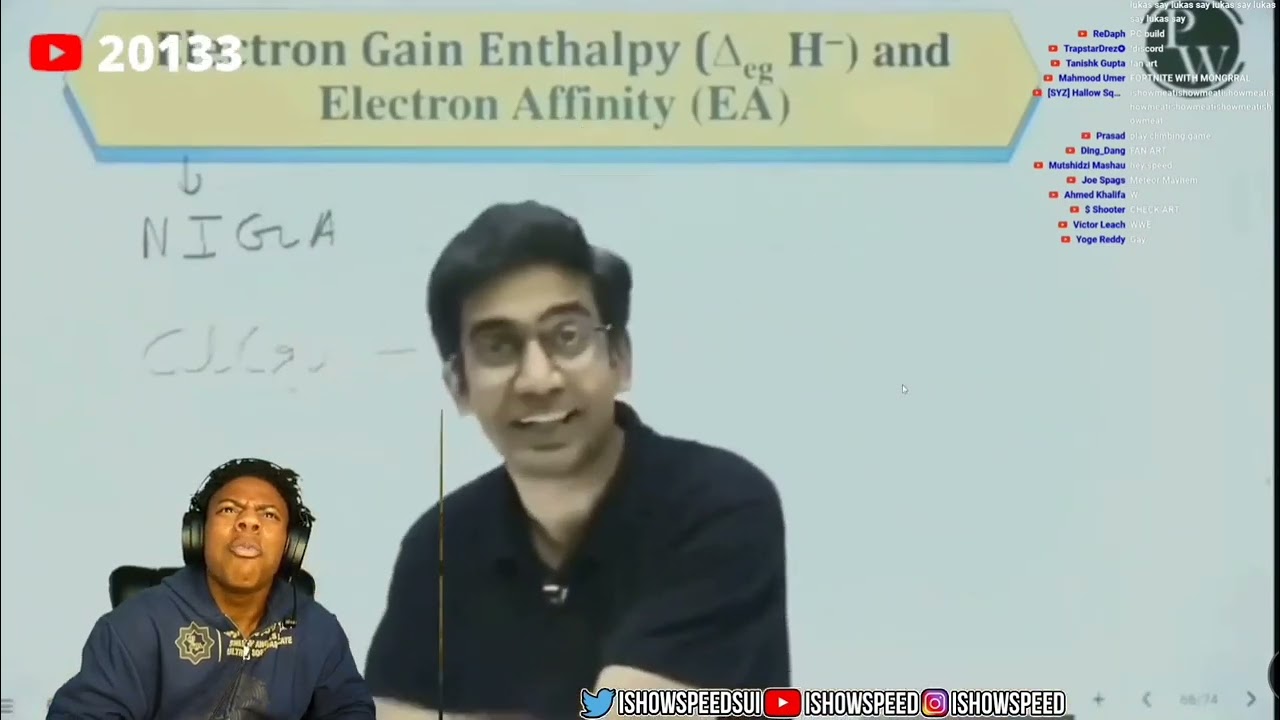 IShowSpeed Reacts To Indian Teacher Saying The N Word😂