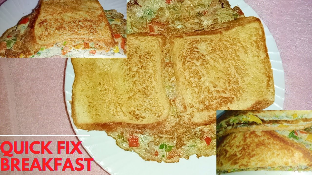 BREAD OMLETTE RECIPE || HOW TO MAKE BREAD OMLETTE || QUICK AND EASY
