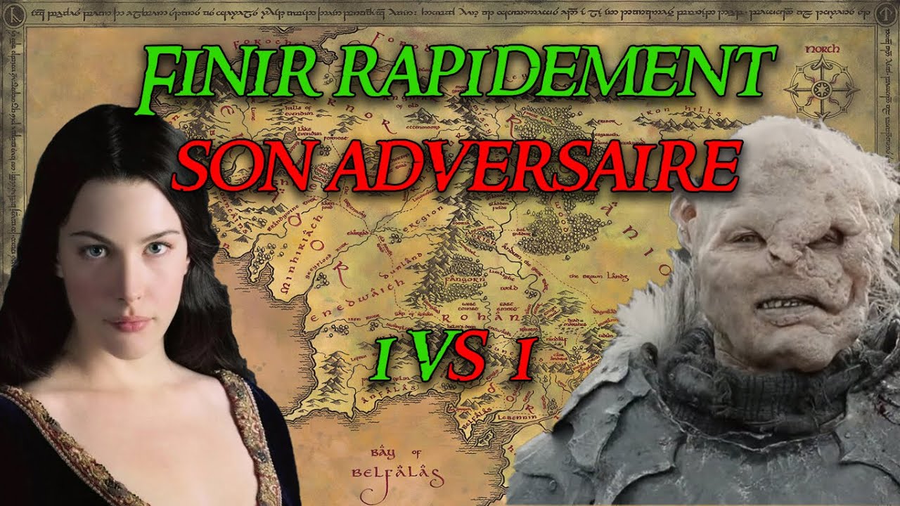 LOTR ROTWK 9.6.5 : 1VS1 MED (MORDOR VS ELFES