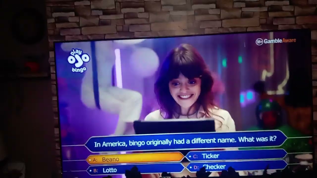 Play ojo bingo sponsors who wants to be a Millionaire 