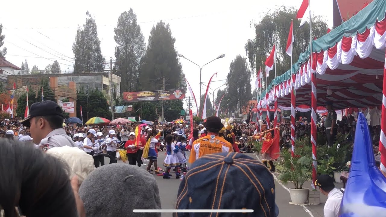 Display Marching Band SD Negeri 8 kabanjahe 2023 Dalam Rangka Memperingati HUT RI yang ke 78