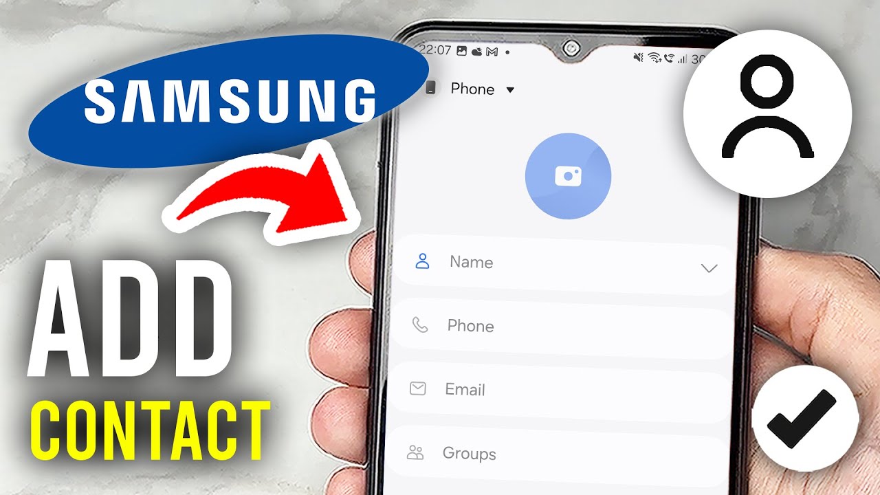 How To Add Contact To Samsung Phone - Full Guide