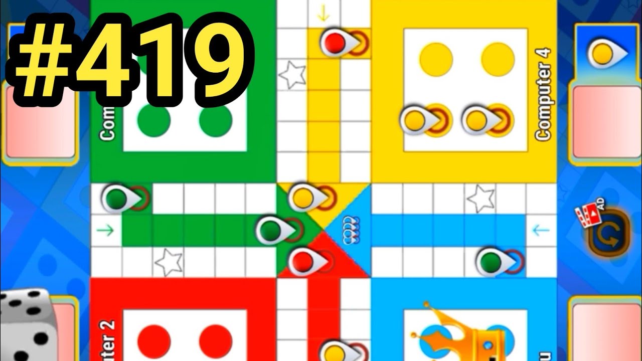 Tricks & Tips Ludo King | How to Win Ludo king 4 players gameplay|Ludo king 