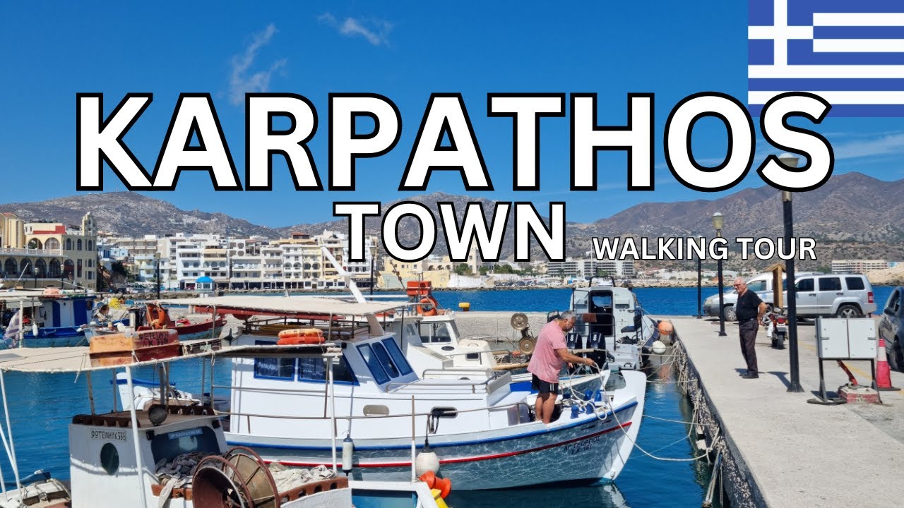 Karpathos Town Walking Tour | Experience the Greek Island Charm