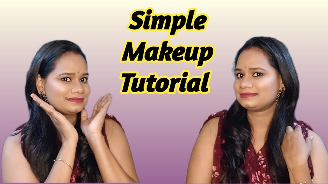 Simple makeup tutorial |kannada vlogger Nanda #Makeup#simpalmakeup#Nanda
