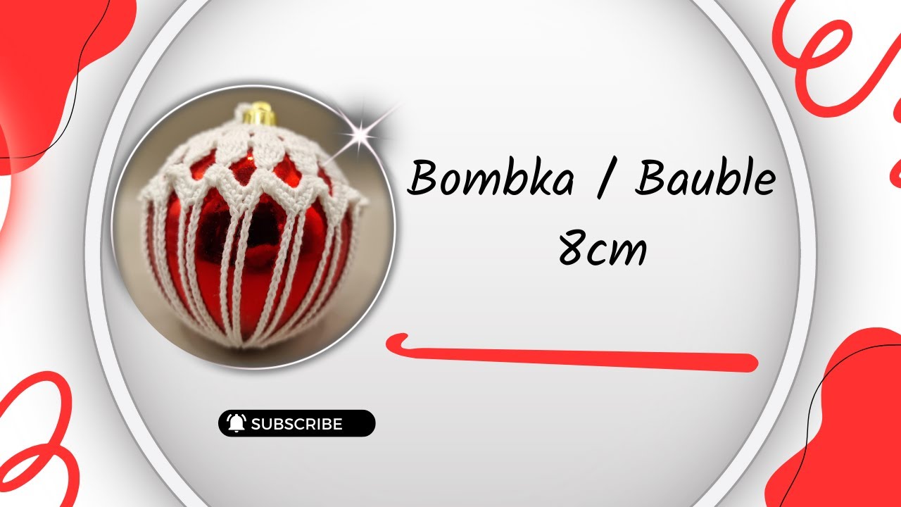 Bombka  / Bauble 8cm