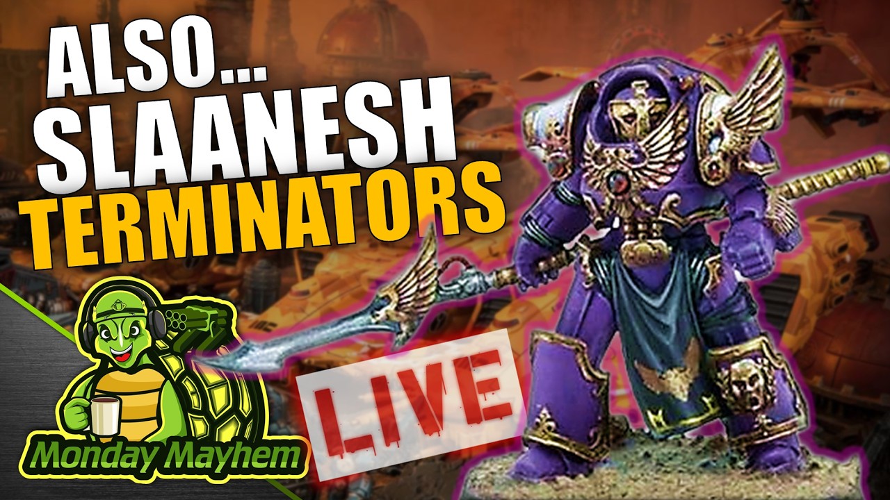 🔴The new 40k meta is weird | Monday Mayhem 40k Live Stream Show