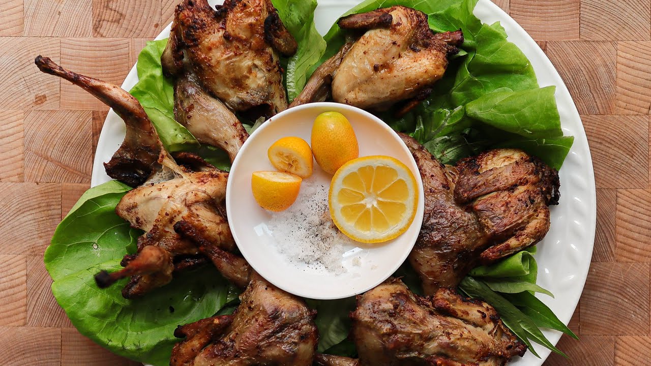 Air Fried Quails with Five Spice & Butter (Chim Cút Nướng Air Fryer | Ngũ Vị Hương Bơ)