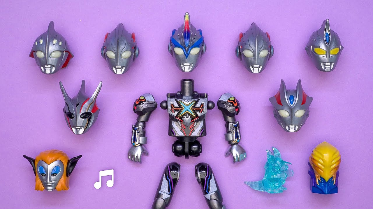 ♪Build: Ultraman｜Exceed X｜Nexus｜Max｜Xenon｜Dark Faust｜Greeza｜Magma｜Speed build｜Model Kit