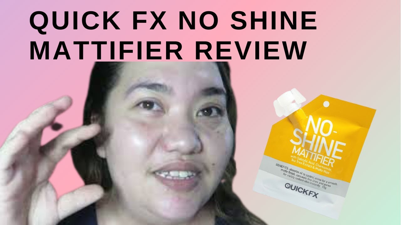 QuickFx No Shine Mattifier | Alice Mate
