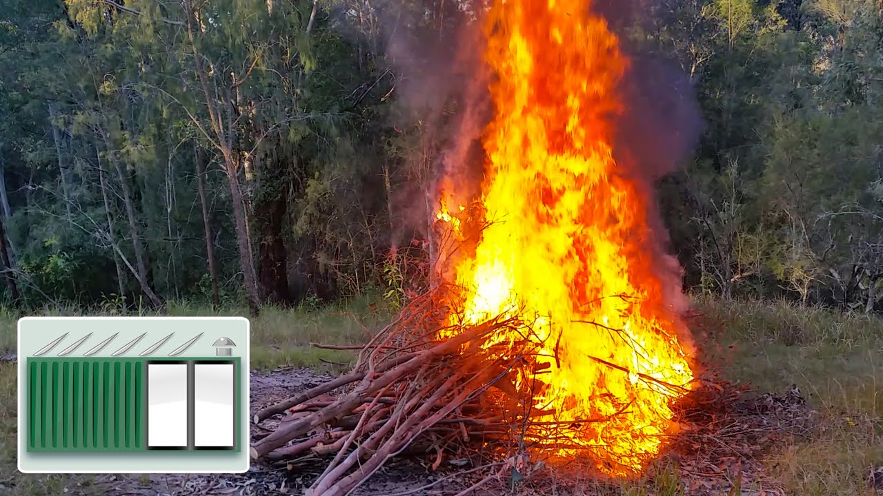 Shipping Container House – Bushfire burning season 3