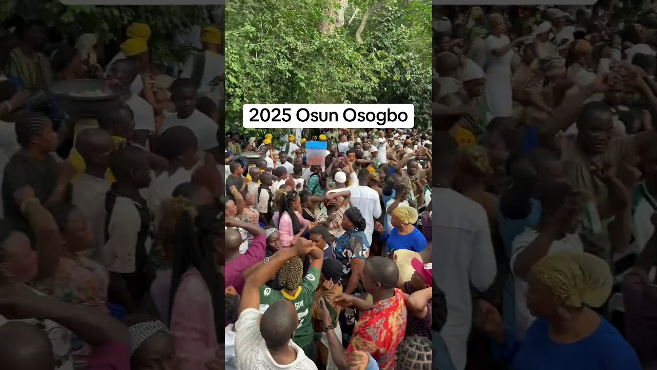 Osun-Osogbo Festival 2025 Edition #osogbo #africa #travel #nigeria