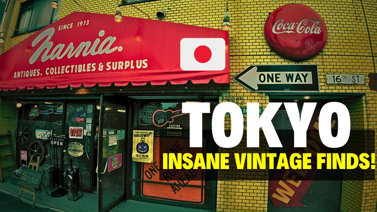 LIFE IN TOKYO | FUSSA Base Side's BEST: Discovering Tokyo's Hidden Vintage Fashion HAULS! 🇯🇵✨