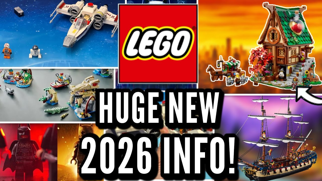 SO MUCH LEGO NEWS! Bricklink Series 7, Castle/Pirates, Smart Brick Disaster & MORE!