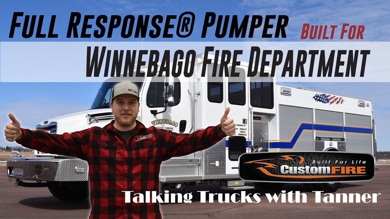 Winnebago Fire Department's Full Response® Pumper by CustomFIRE
