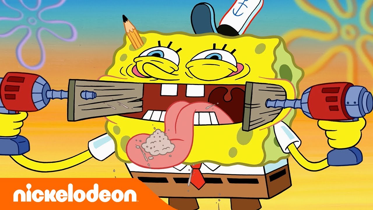 Bob l'éponge | Les moments les plus bricoleurs de Bob l'éponge ! 🔨| Nickelodeon France