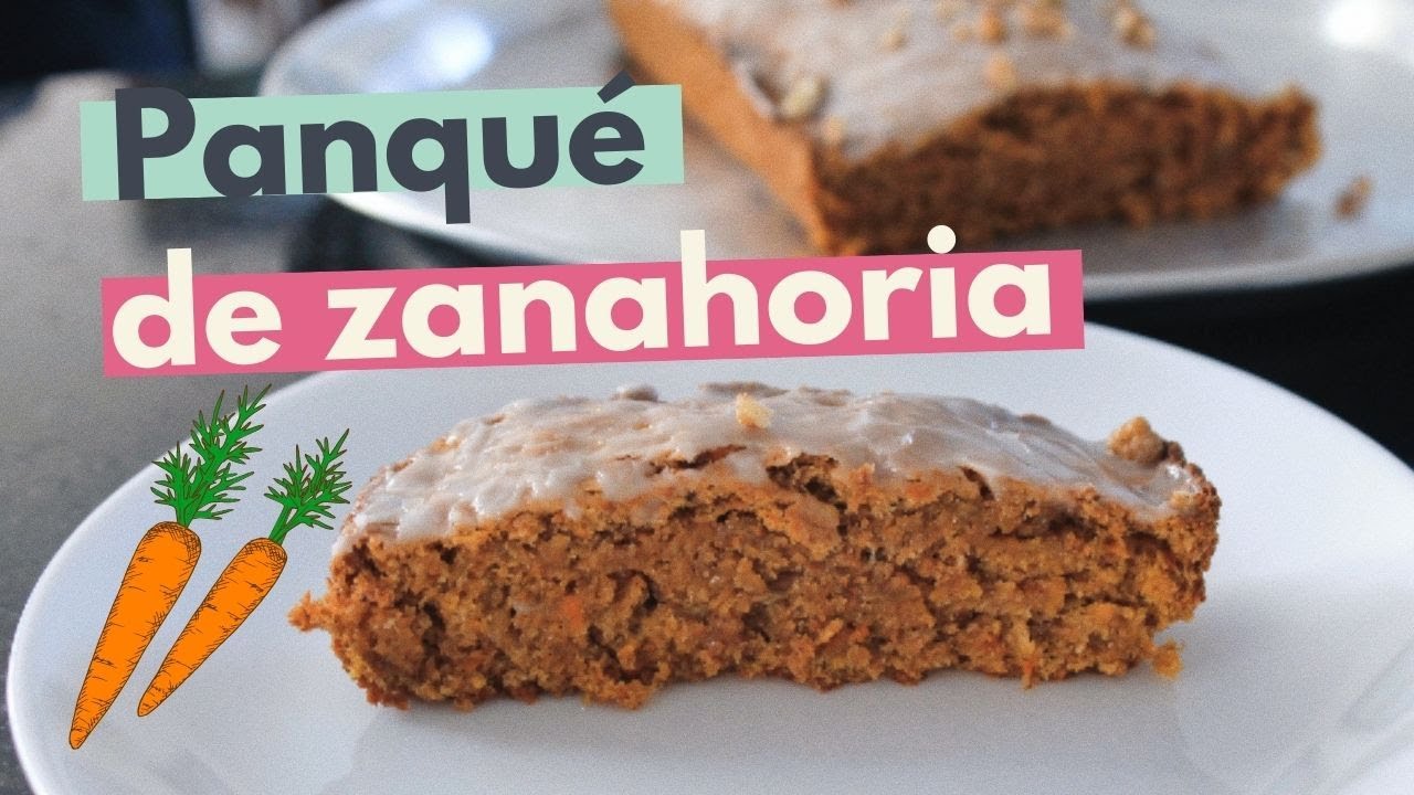 Panqué de zanahoria| VEGANO