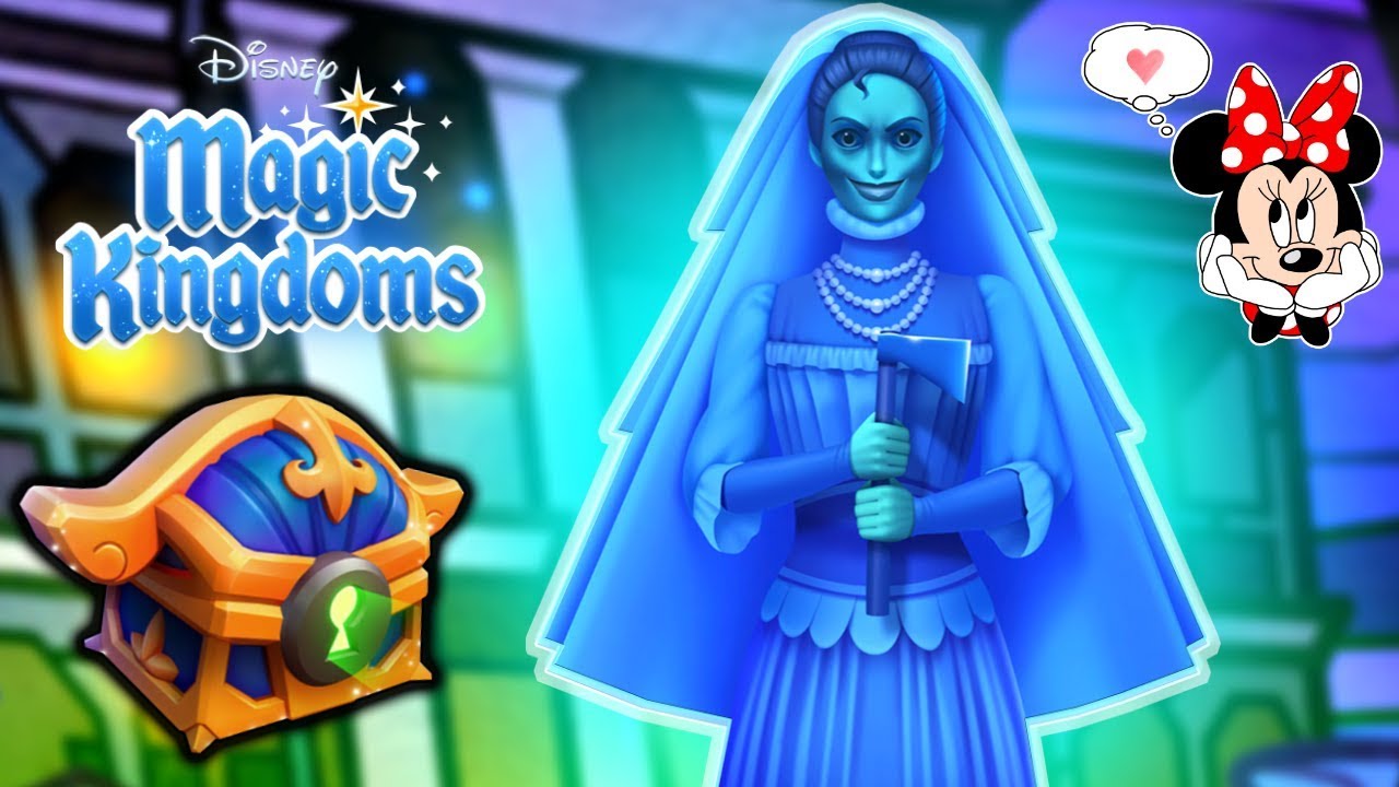 Haunted Mansion Bride! Sapphire Chests In Disney Magic Kingdoms | Gameplay Walkthrough Ep.515