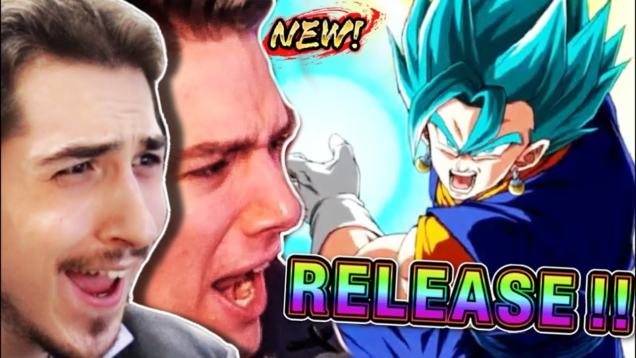 NEW Dual LR Vegito Blue Summon Battle vs Nanogenix in Dokkan WWDC