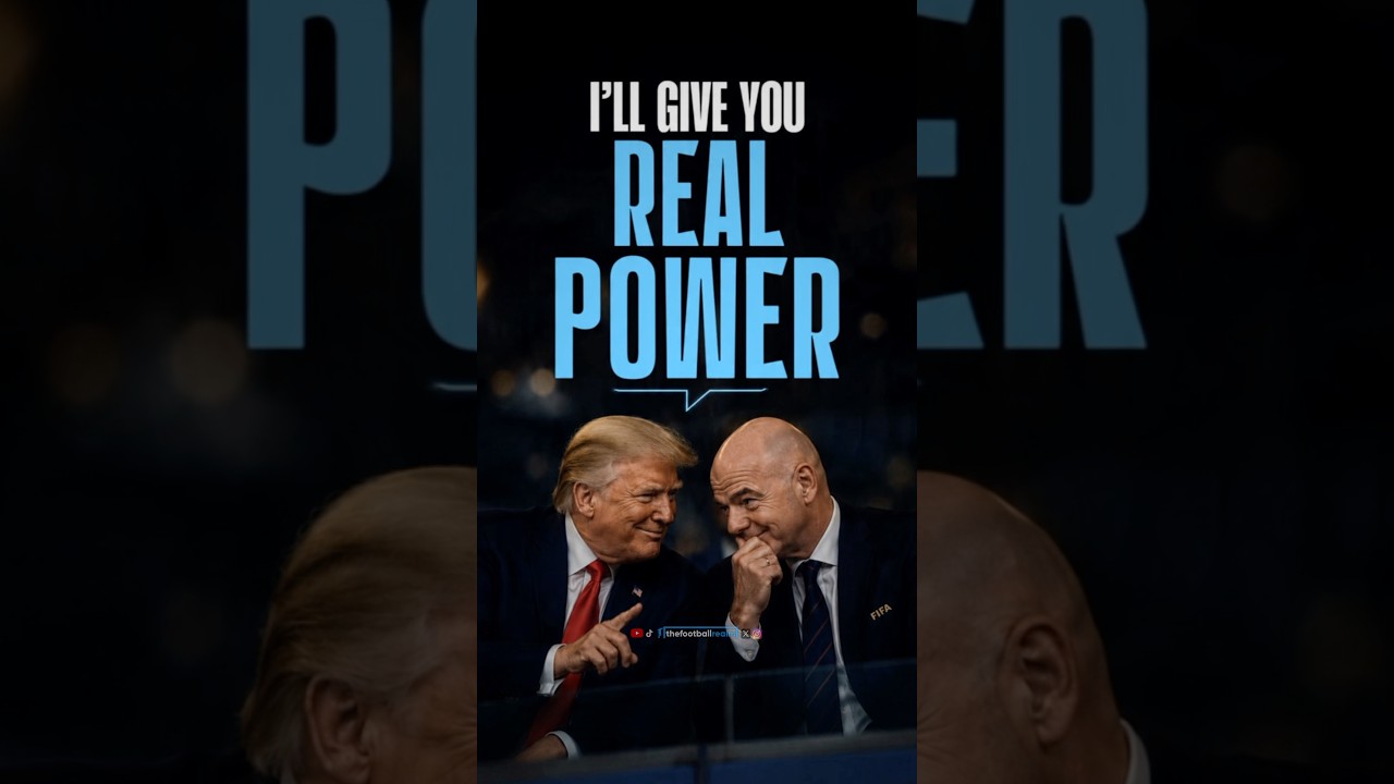 Why are FIFA selling the World Cup to Trump?