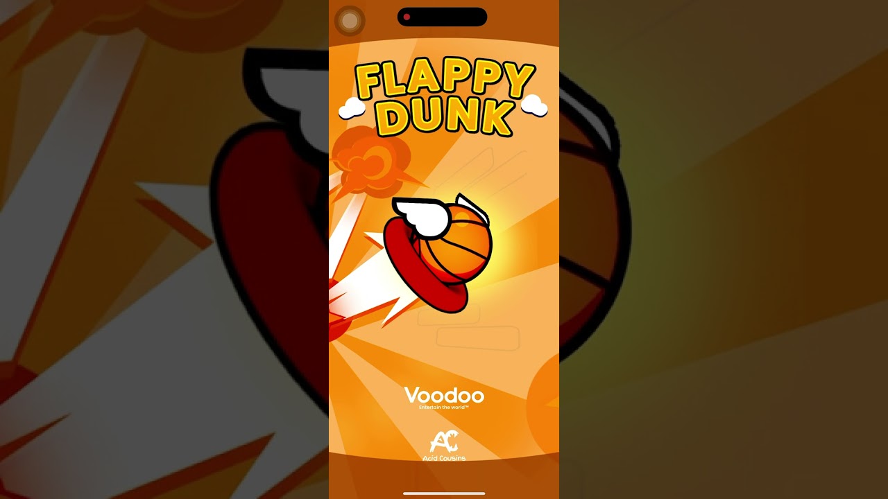 Flappy dunk gameplay 