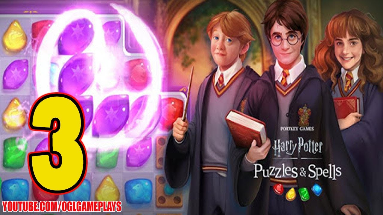 Harry Potter: Puzzles & Spells (By Zynga) Gameplay Part 3 - Level 26 - 30 (Android IOS)