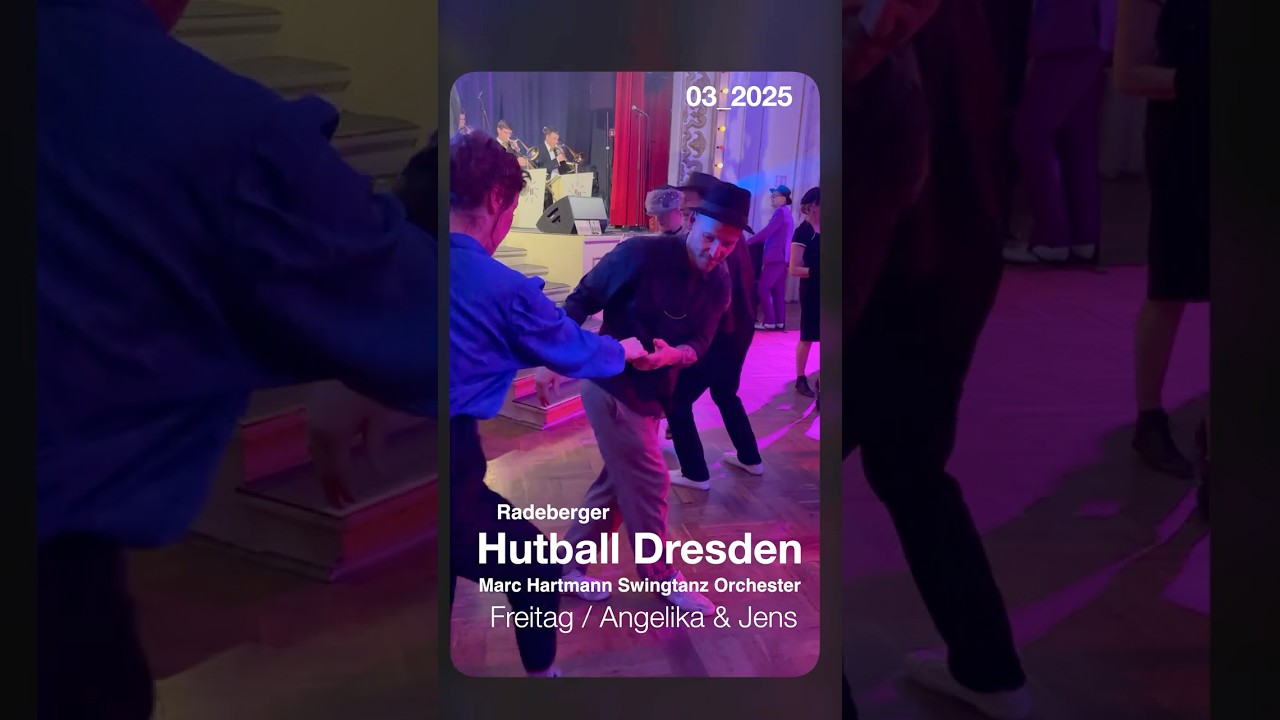 All Of Me 🎙 Marc Hartmann Tanzorchester . Angie & Jens LindyHop . Hutball 2025 @ Parkhotel Dresden