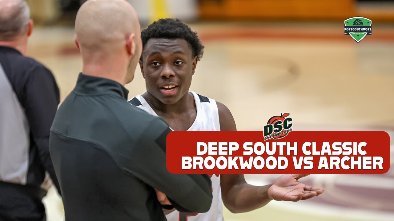 5'8 PG MASAI KNIGHT SUPER SHIFTY 😳 | ARCHER VS BROOKWOOD FOR THE DEEP SOUTH CLASSIC 'CHIP