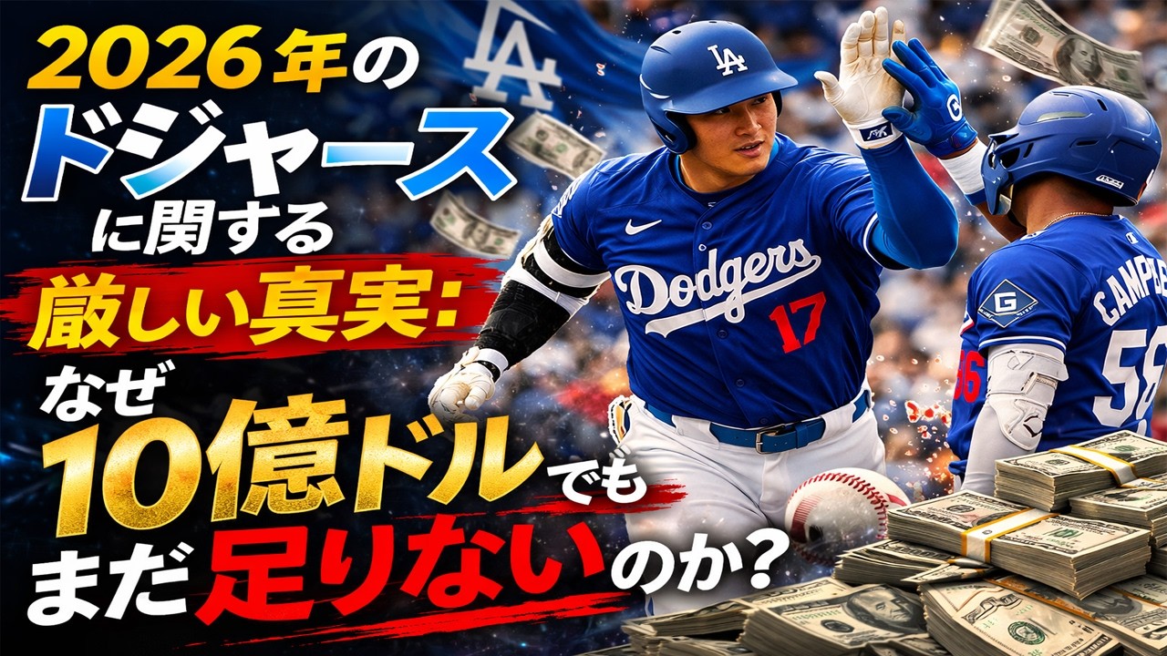 2026 年のドジャースに関する厳しい真実: なぜ 10 億ドルでもまだ足りないのか?