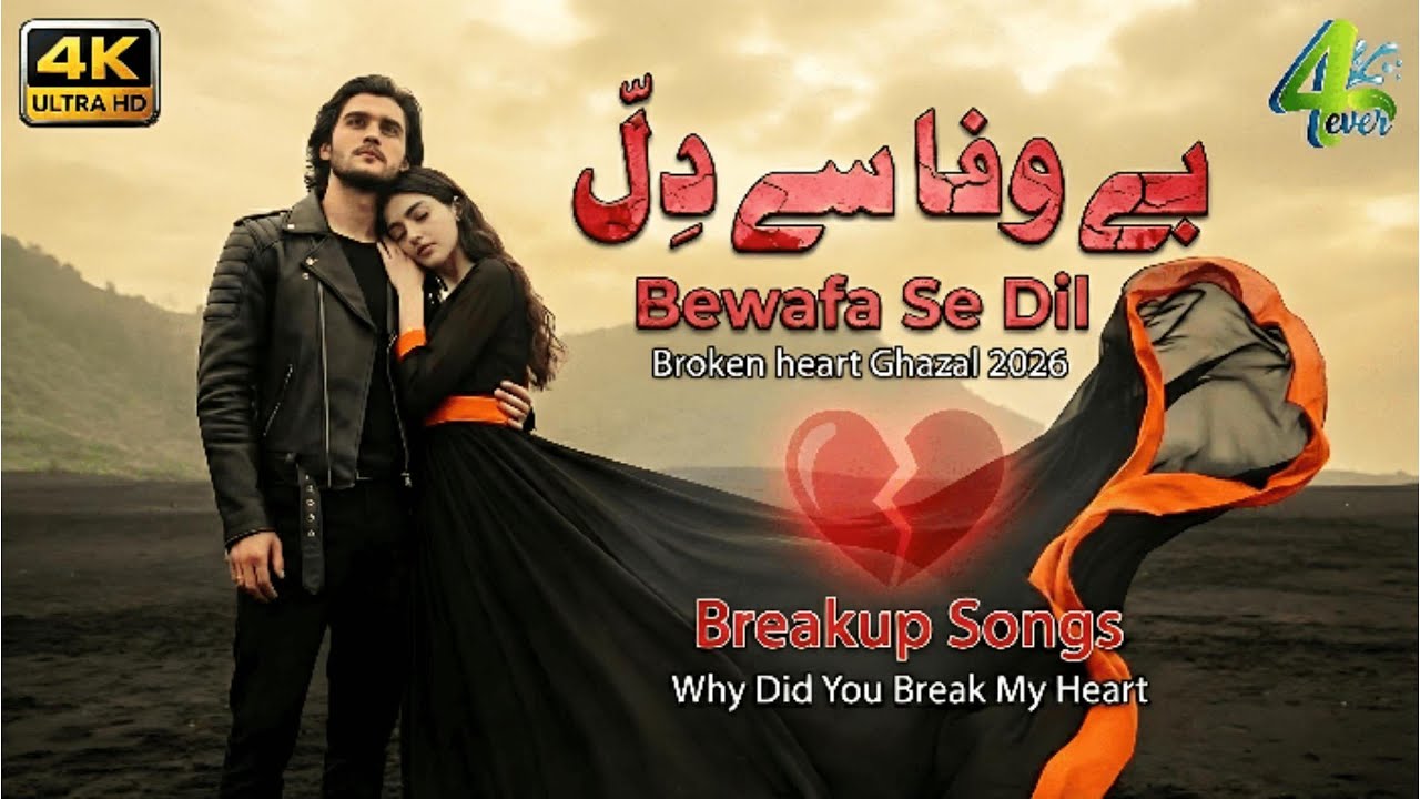 بے وفا سے دِل - Bewafa Se Dil | Sad Breakup Song | Latest Urdu Ghazal 2026