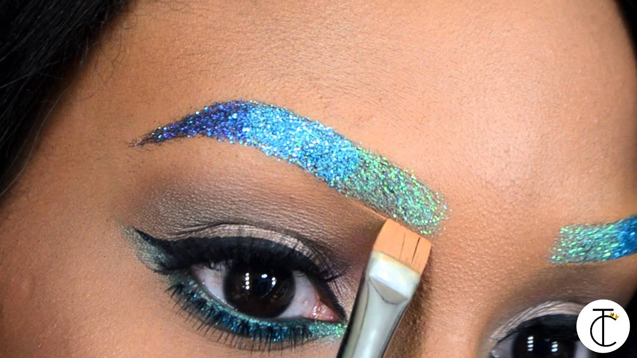 HOW TO: Glitter Eyebrows Tutorial ( + Removal )