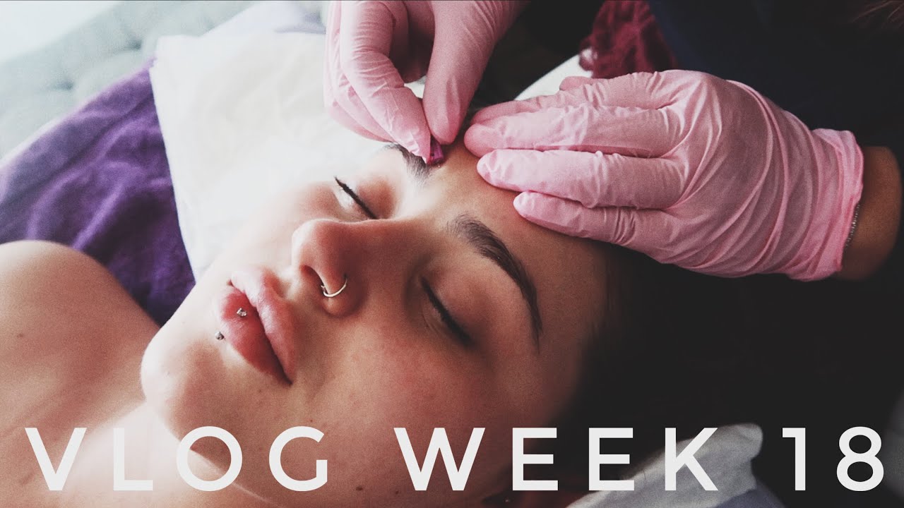 VLOG WEEK 18 - URBAN DECAY PARTY, CAT CAFE & A YOLI FACIAL | JAMIE GENEVIEVE