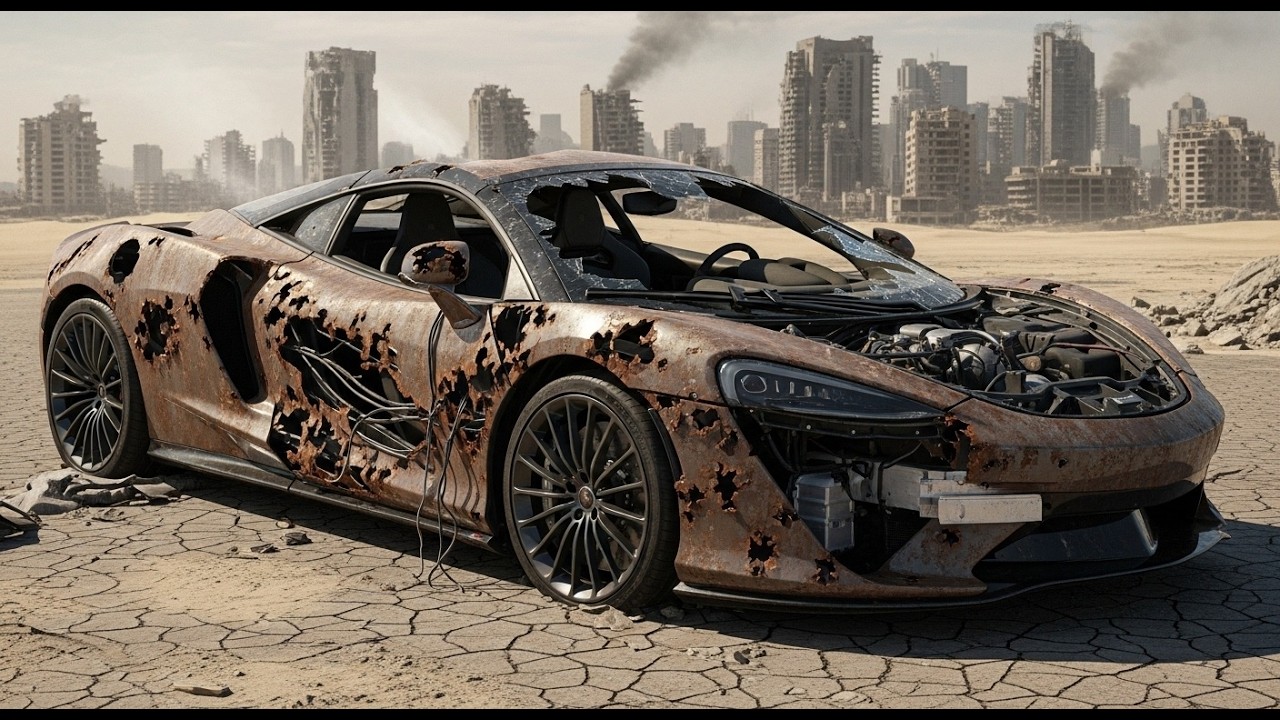 &ldquo;Reviving a Forgotten Legend: Restoring the Rusted McLaren GT from the Desert Ruins&rdquo; ✨🚗