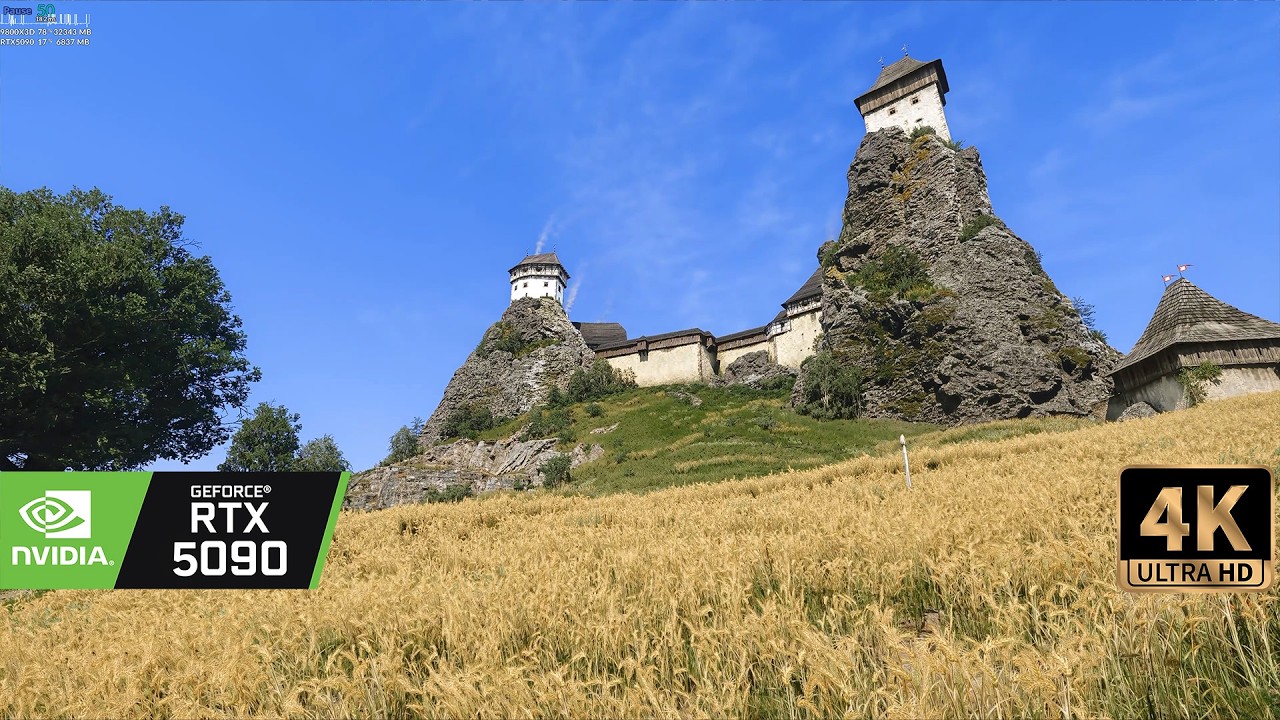 DLSS 5 vs Vanilla comparison KCD2 - DLSS 5 and Reshade on RTX 5090 | Next Gen Visuals