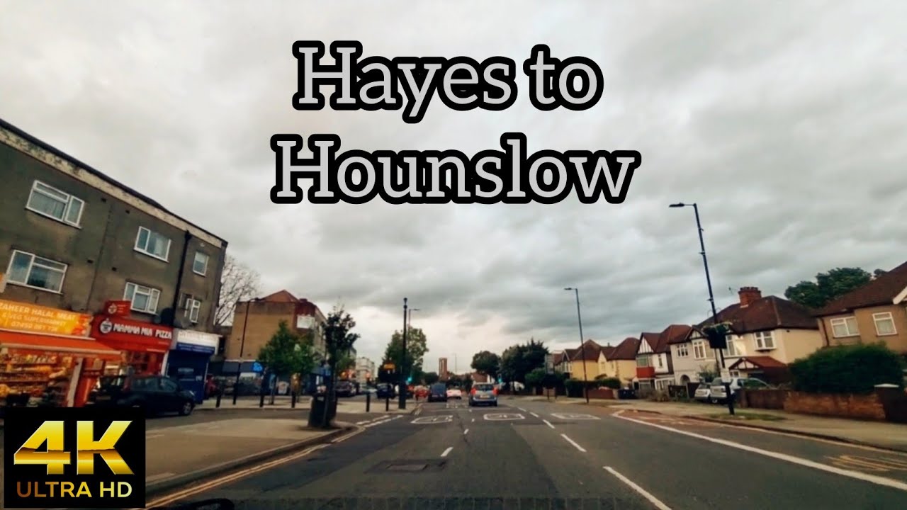 Hayes to Hounslow | West London Dashcam Tour - 4K