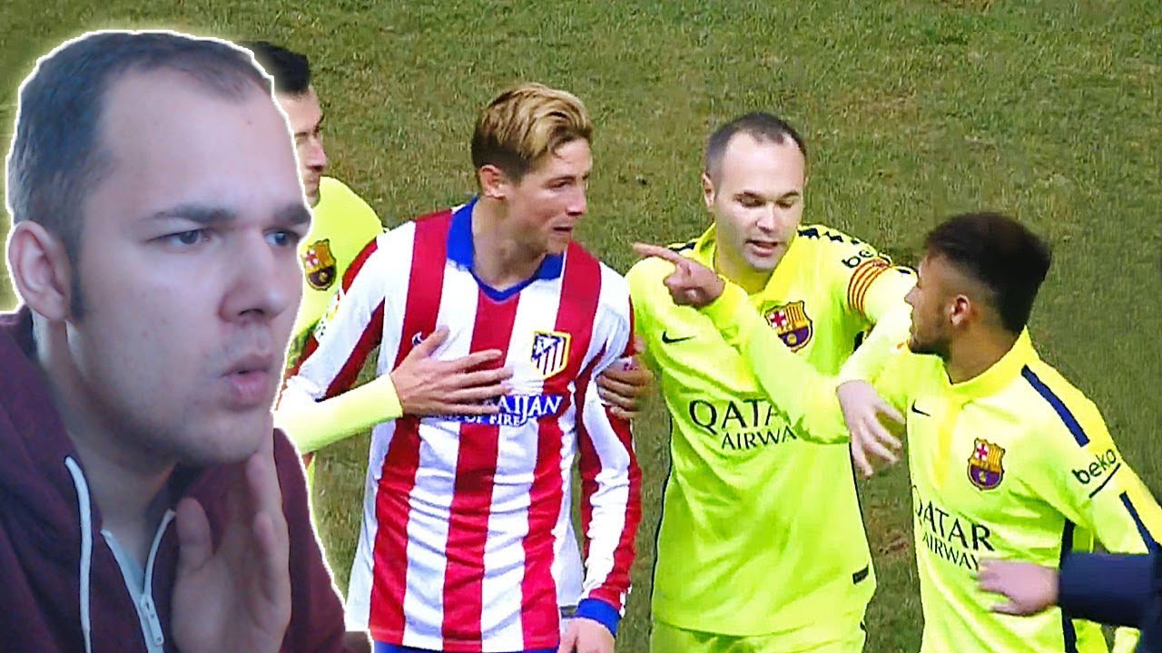 CAND FOTBALISTII SE ENERVEAZA !