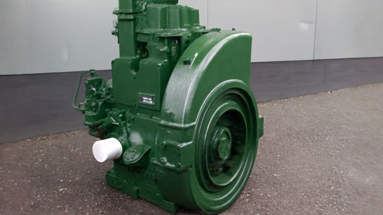 Amazing Rare Diesel Engine Startup Sounds of Era - Cold Startup