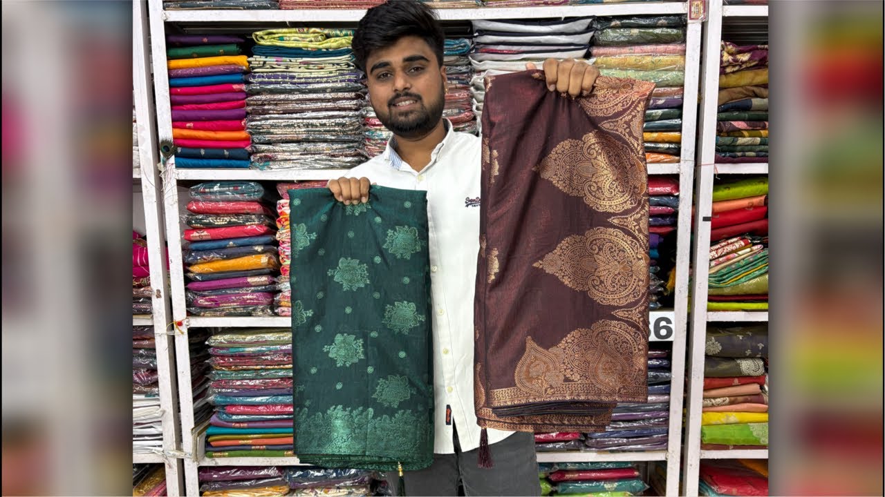 Premium Banarasi dola silk