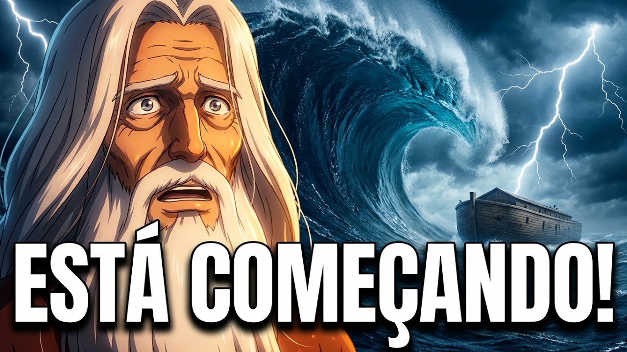 O Dilúvio: Quando a Fé de Um Homem Decidiu o Futuro da Humanidade 🌊🛶