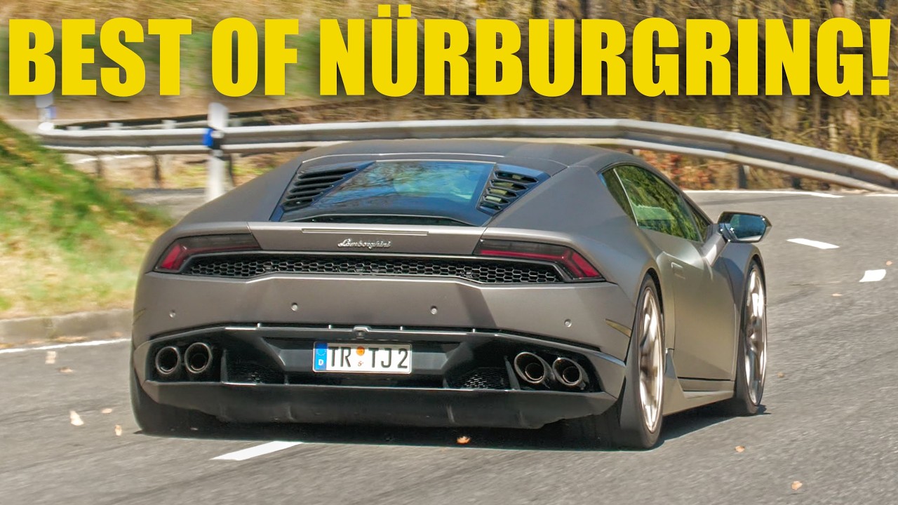 BEST OF Cars Around The Nürburgring! BMW M, Widebody AMG GTS, 992 GT3 RS, Alfa QV, R8, R32 Turbo..
