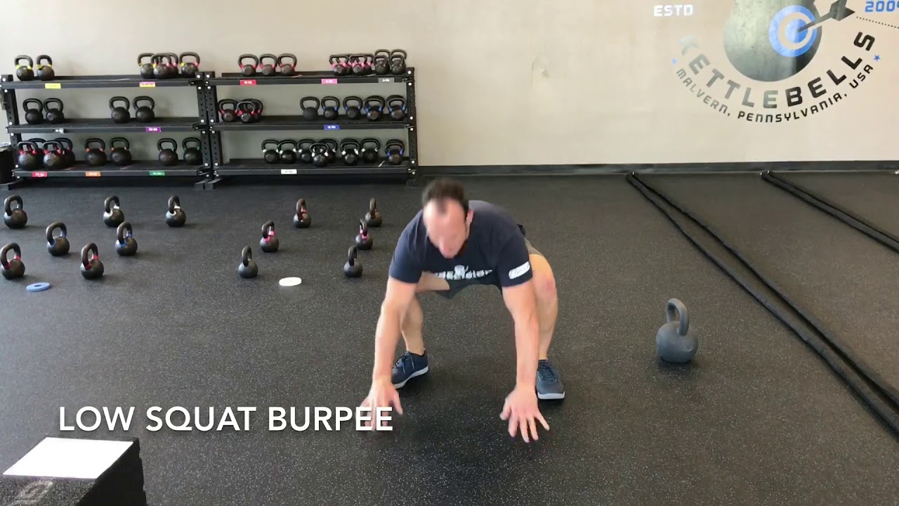 Low Squat Burpee