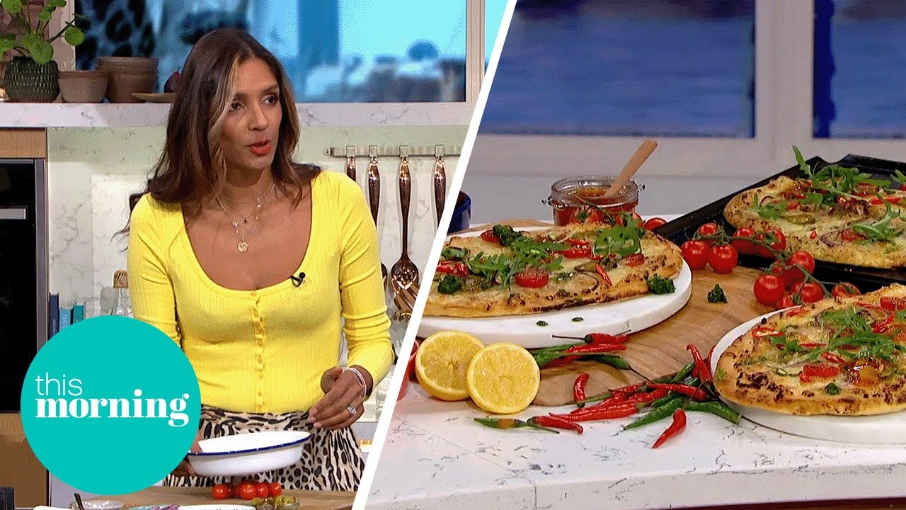Shiv Ramoutar’s Delicious Masala Naan Bread Pizza | This Morning