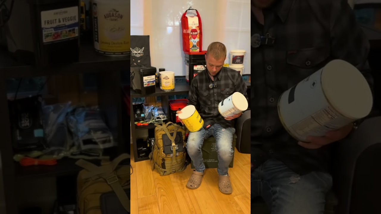 Choosing Emergency Food Supplies | Essential Prepping Tips #foodsupply