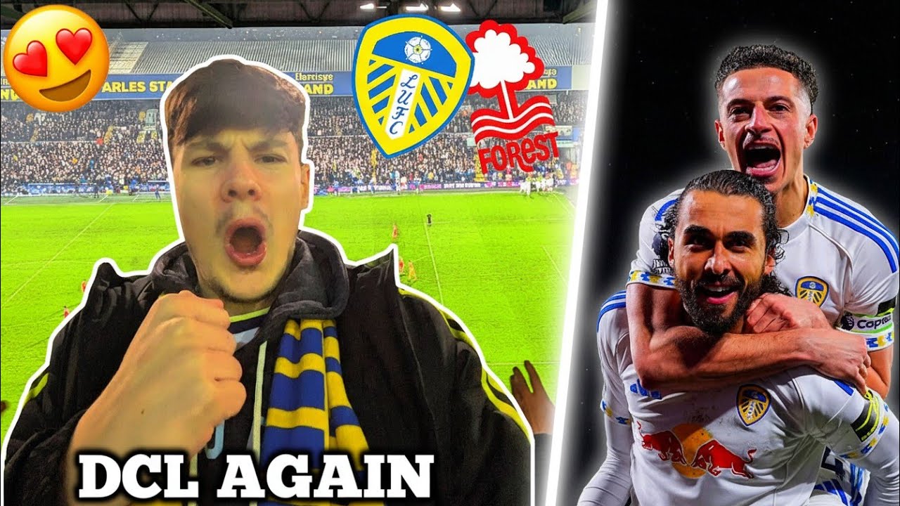 ELLAND ROAD GOES BONKERS AS LEEDS BATTLE TO BIG 3 POINTS | Leeds vs Nottingham Forest