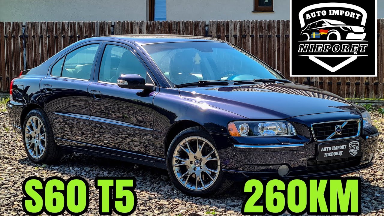 VOLVO S60 T5 ‼️ 2.4 Turbo 260KM ✅️ Manual Spacebal ✅️ MR 2007 ✅️ Import Szwecja 🇸🇪 SUMMUM ✅️ B5244T5