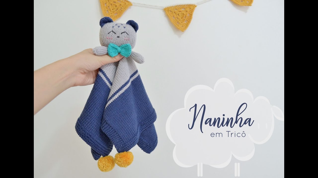 Naninha Fácil para Bebê em Tricô