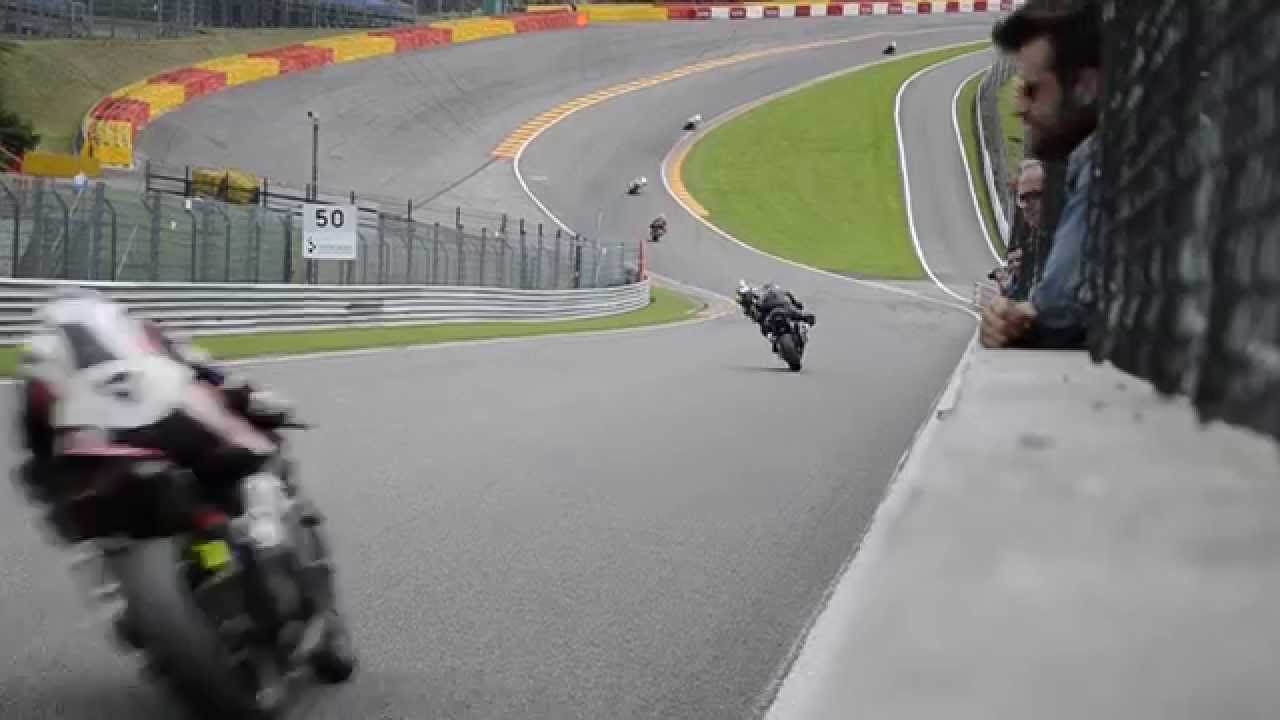 Francorchamps raidillon 6h moto 2014